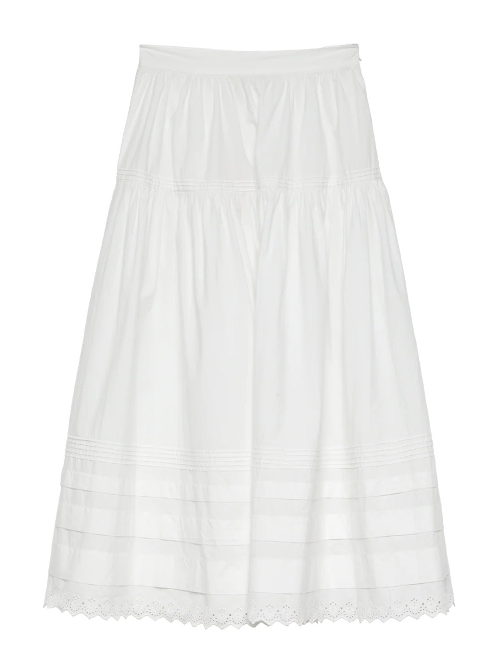 DOEN Sebastiane Skirt in Powder - Picture 4 of 8